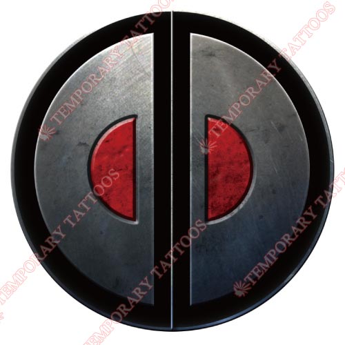 Deadpool Customize Temporary Tattoos Stickers NO.383